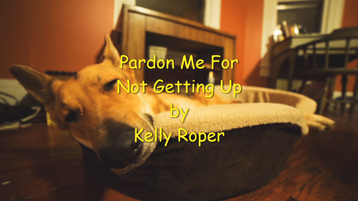 Funeral Poem – Pardon Me for Not Getting Up By Kelly Roper